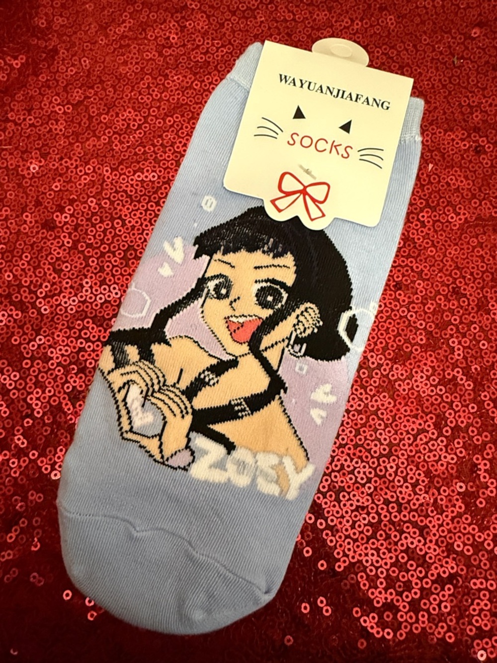 KPOP DEMON HUNTERS ZOEY SOCKS